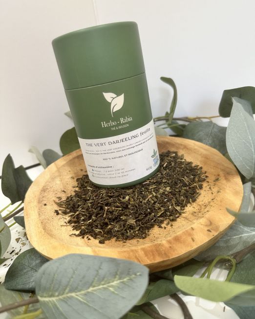 Thé Vert Darjeeling – Élégance Florale