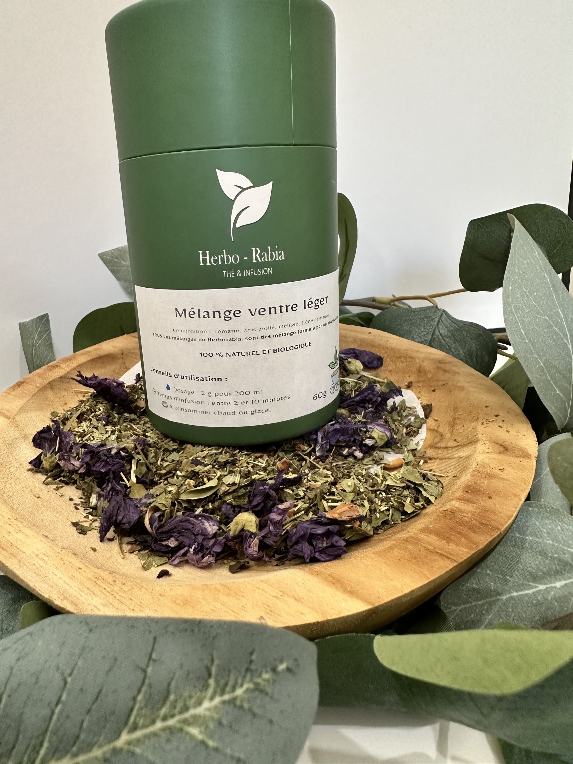 Mélange ventre léger