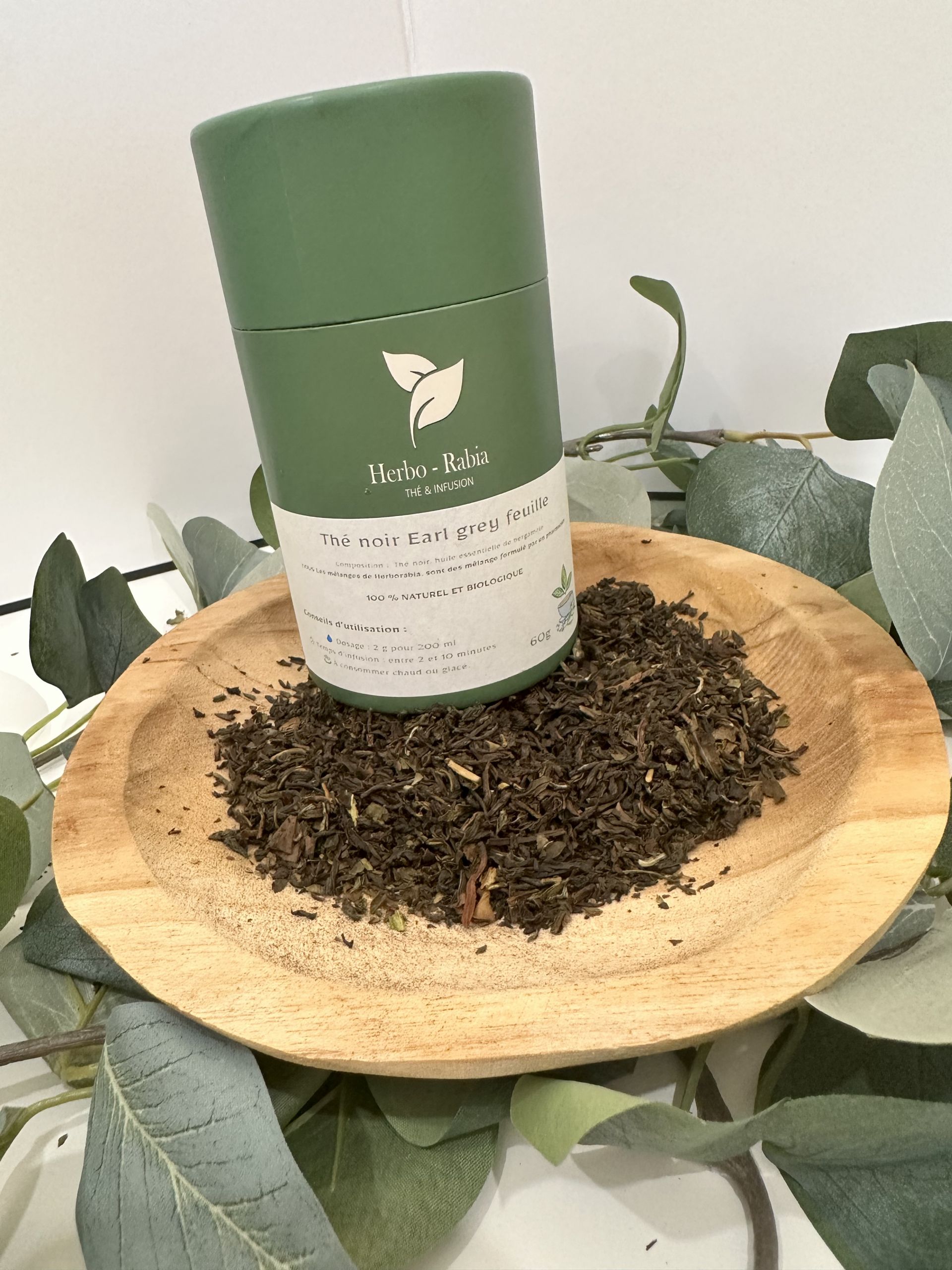 Thé Noir Earl Grey – Raffinement à la Bergamote