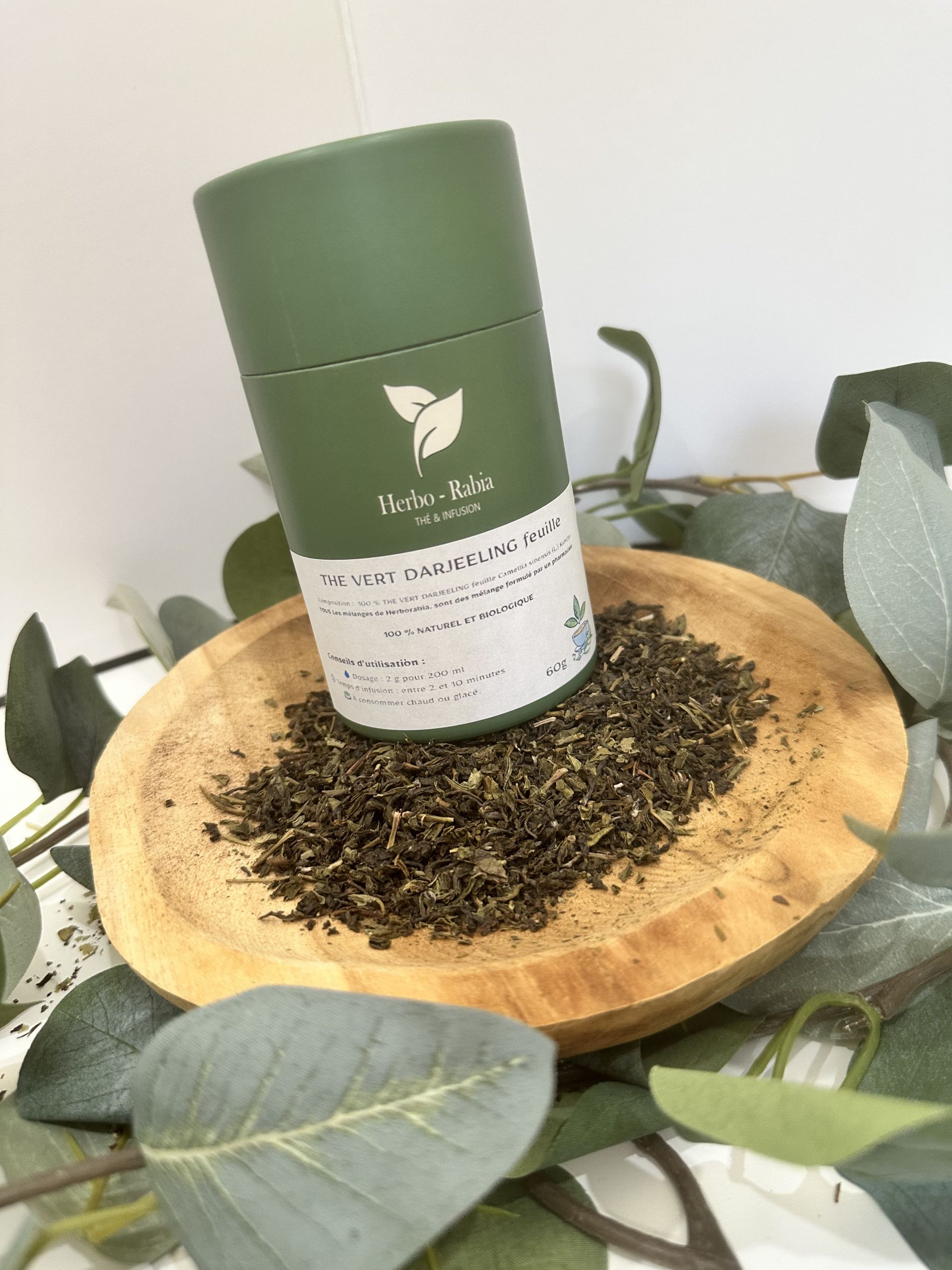 Thé Vert Darjeeling – Élégance Florale